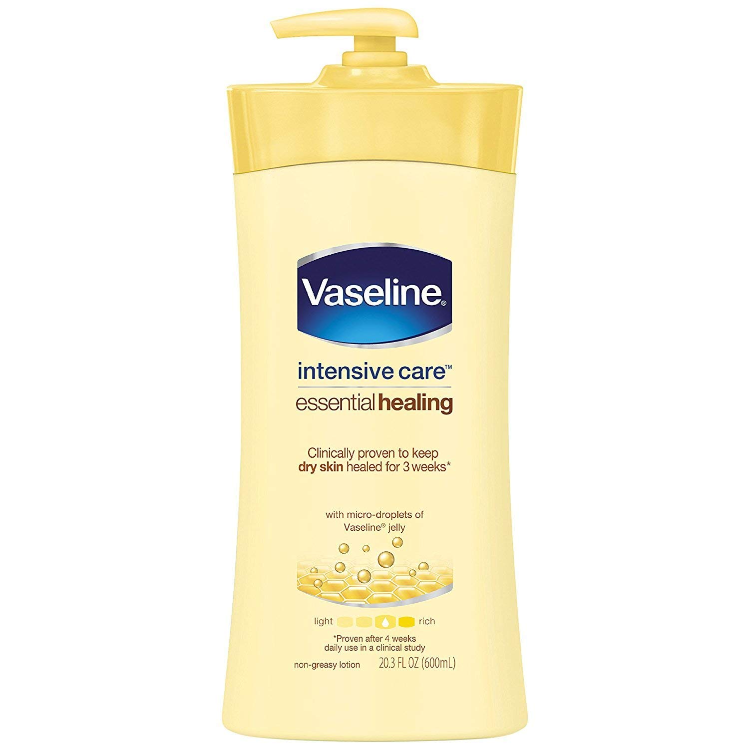  Vaseline Intensive Care Essential Healing Lotion 20.3 Fl Oz (600 Ml)